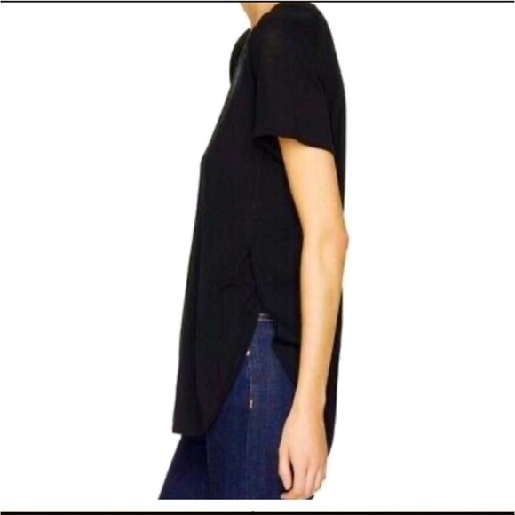 Artizia Wilfred Tulip Hem V Neck Long Sleeve Top - Picture 7 of 7